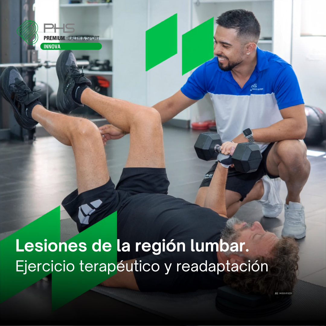 Curso en lesiones región lumbar: ejercicio terapéutico y readaptación