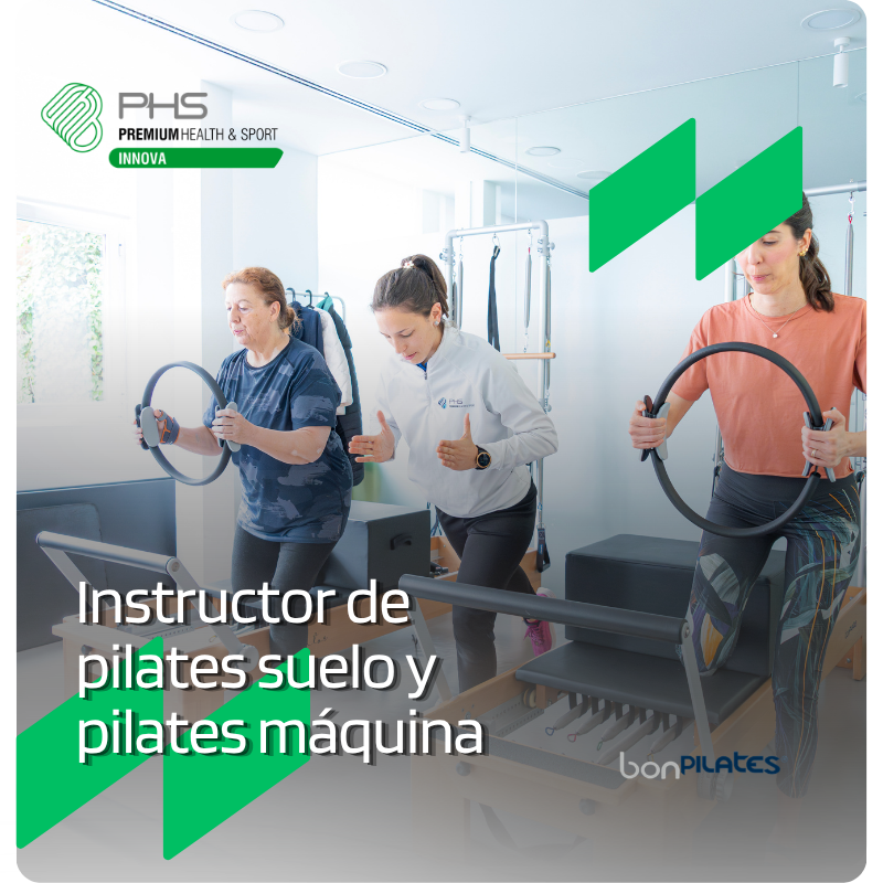 Curso instructor pilates suelo y máquina - Edición verano