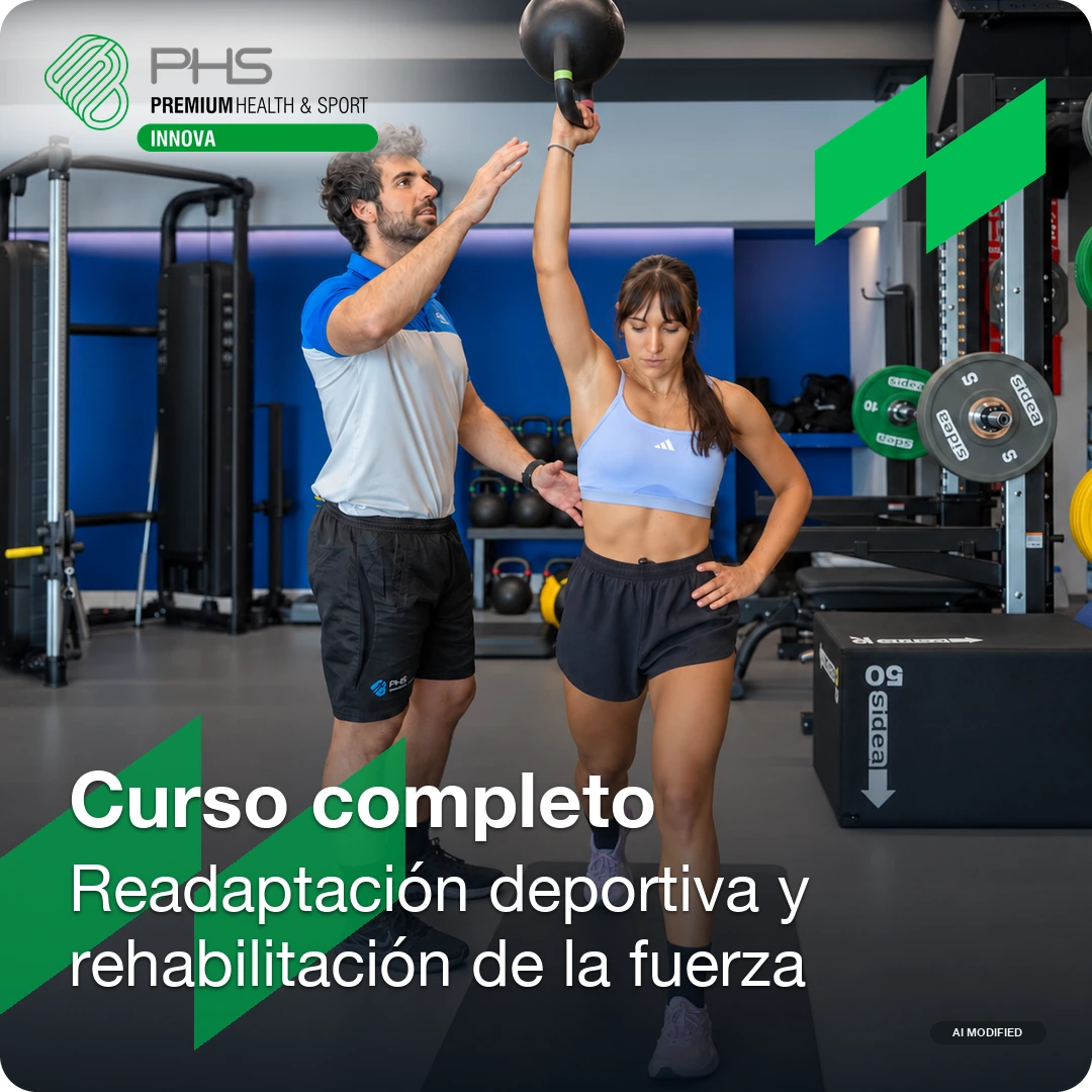 Curso completo de Readaptación Deportiva y Rehabilitación de la Fuerza