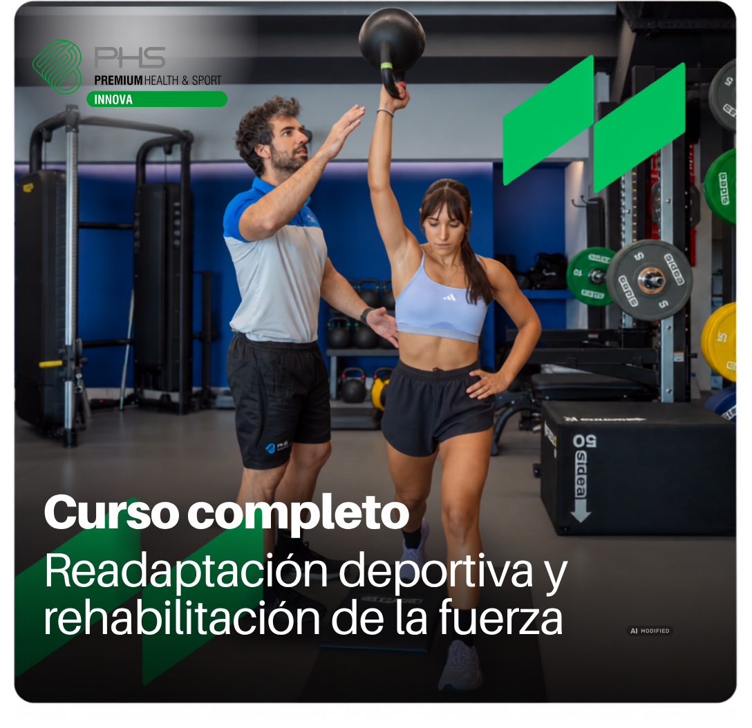 Curso completo de Readaptación Deportiva y Rehabilitación de la Fuerza
