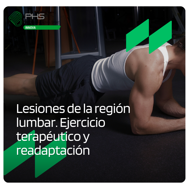 Curso en lesiones región lumbar: ejercicio terapéutico y readaptación