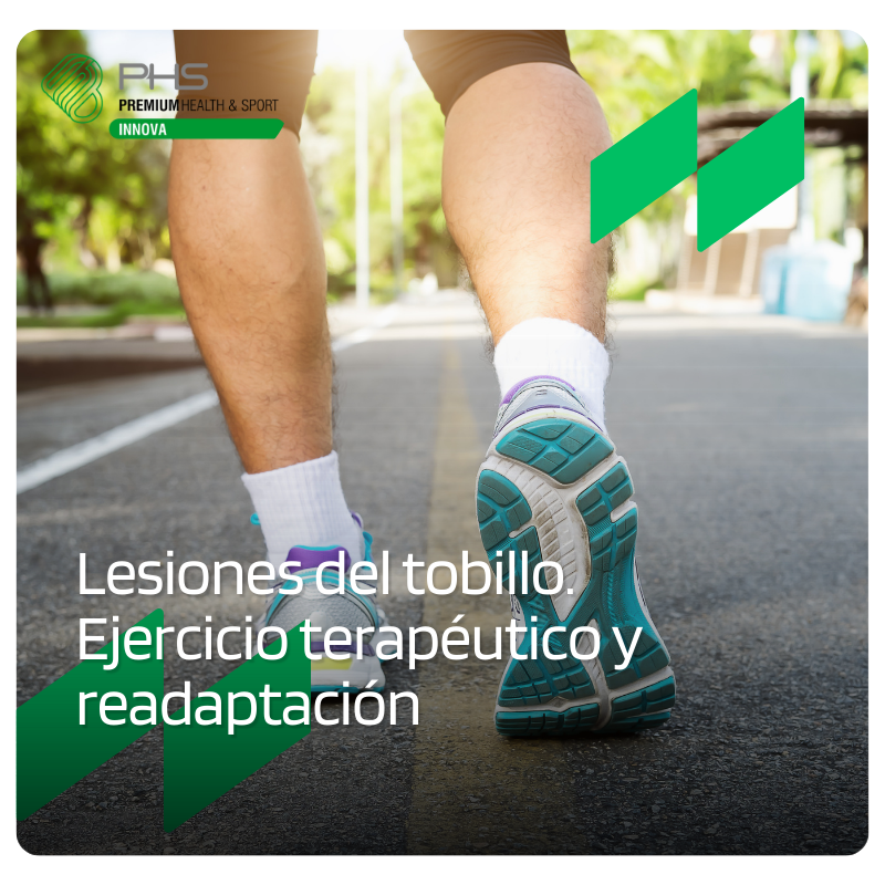 Curso en lesiones de tobillo: ejercicio terapéutico y readaptación